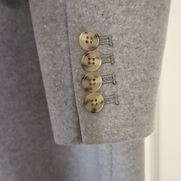 J crew wool and cashmere top coat - Picture 6 of 10